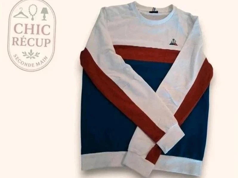 Pull Ras De Cou Le Coq Sportif - S - Branco - Ayzan-38 – photo 2